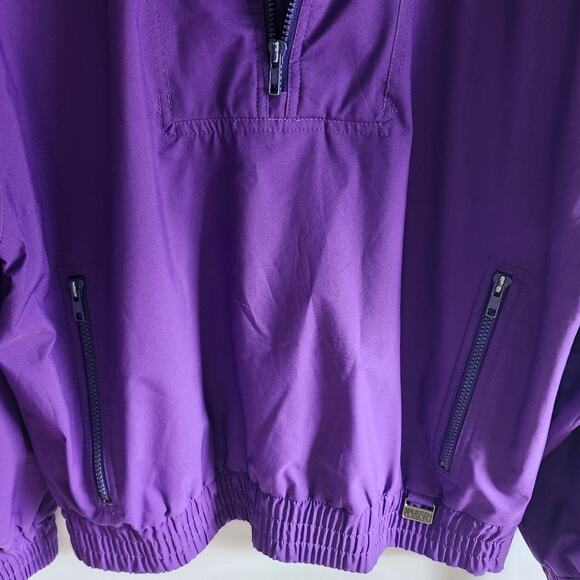 Vintage White Stag Ski Wear Deep Purple Lightweight Jacket Size Med - Picture 6 of 9